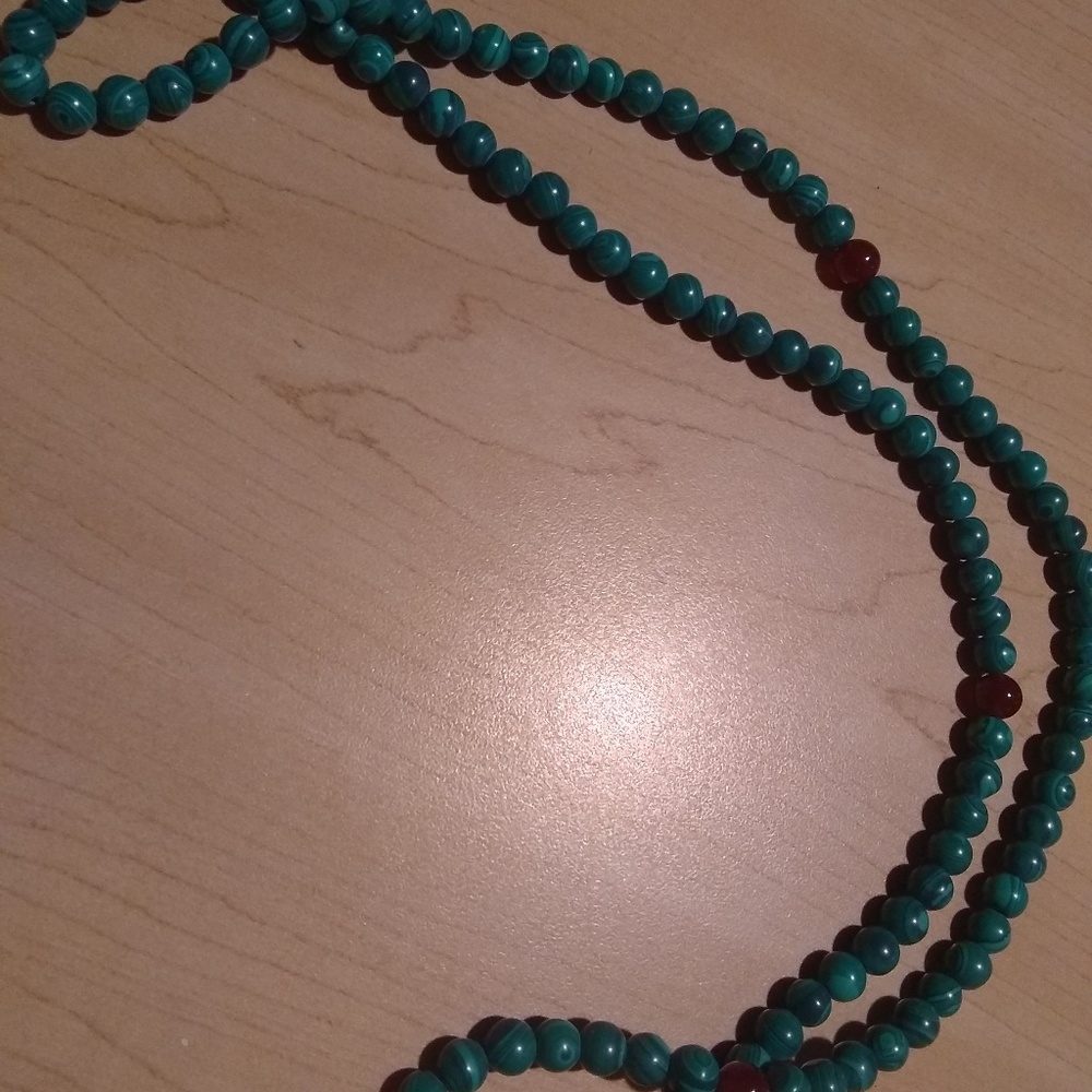 Malachite mala